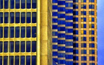 Blue & Gold Windows