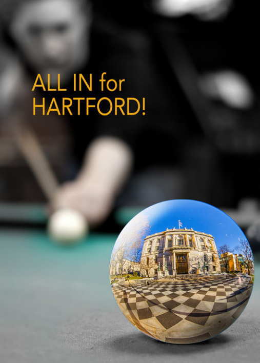 'Round Hartford Pool Ball