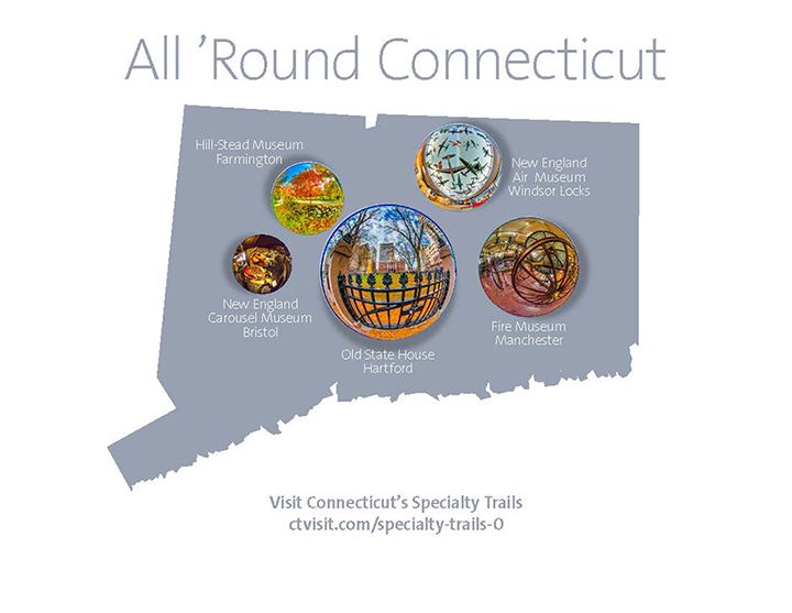 'Round Hartford State Map