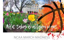 March Madness Poster - Capitol w/ Tulips