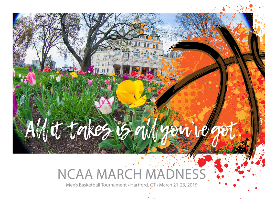 March Madness Poster - Capitol w/ Tulips